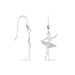 Boucles D'oreilles Pendantes Ritej Argent Blanc - Boucles d'oreilles fantaisie Femme | Histoire d’Or