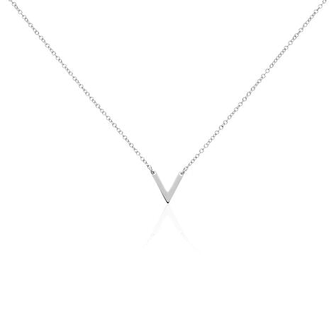 Collier Velda Argent Blanc - Colliers fantaisie Femme | Histoire d&rsquo;Or