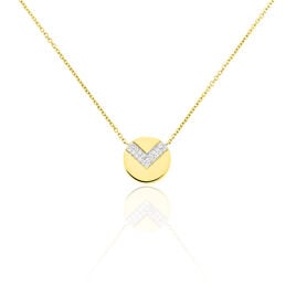 Collier Or Jaune Diamant - Sautoirs Femme | Histoire d’Or