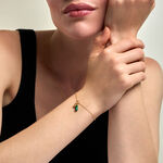 Bracelet Mala&iuml;ka Argent Dor&eacute; A L'Or 750/1000 Malachite - Bracelets Femme | Histoire d&rsquo;Or