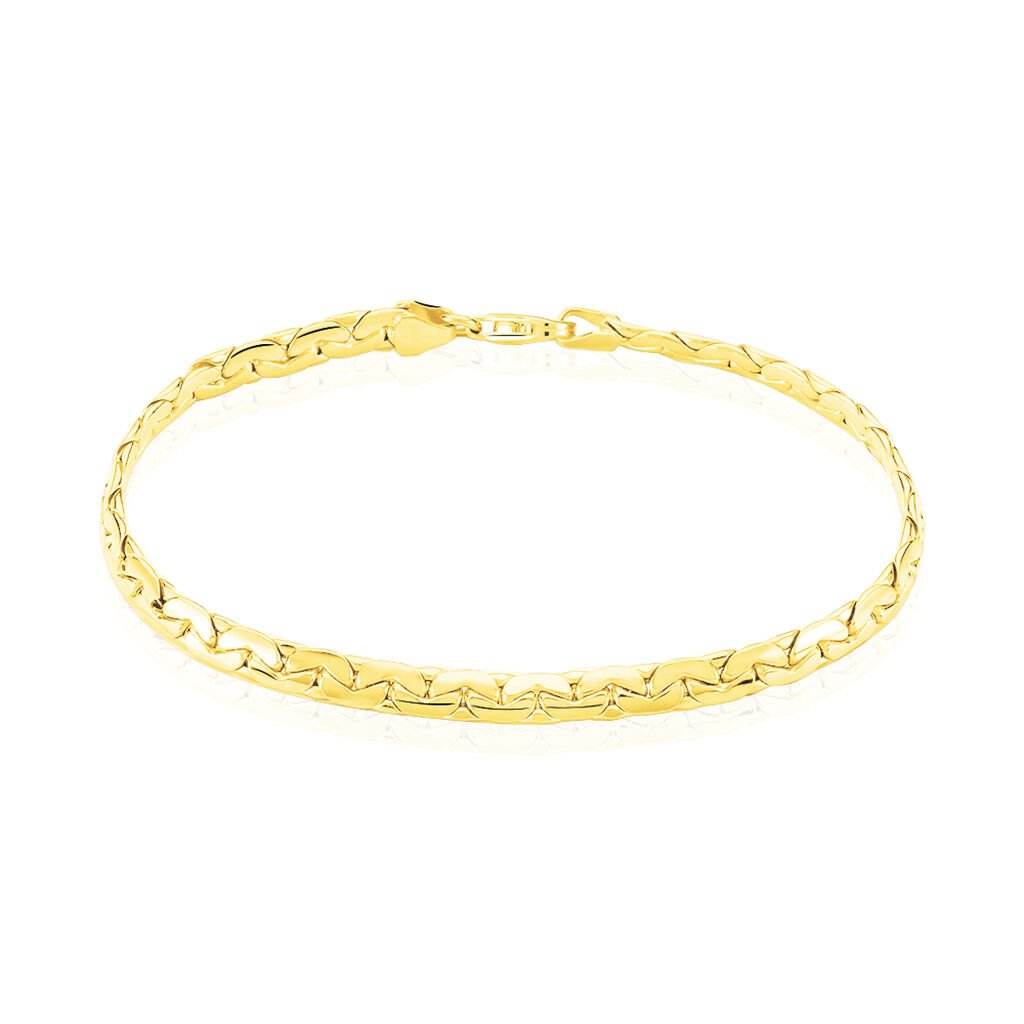 Bracelet Ivy Maille Haricot Or Jaune - Bracelets chaîne Femme | Histoire d’Or