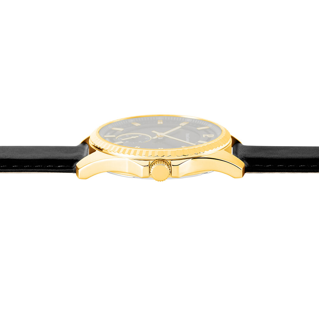 Montre Pierre Lannier Metropolitain Noir - Montres Homme | Histoire d’Or