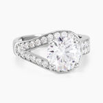 Bague Melisse Argent Blanc Oxyde De Zirconium - Bagues solitaires Femme | Histoire d&rsquo;Or