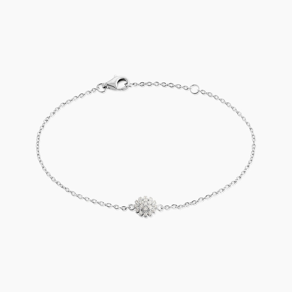 Bracelet Hazel Argent Blanc Oxyde De Zirconium - Bracelets Femme | Histoire d’Or
