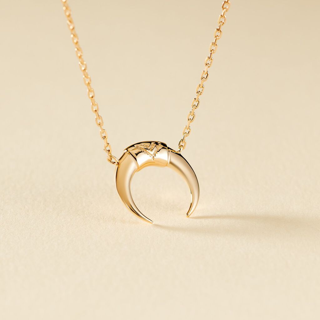 Collier Ginia Plaqu&eacute; Or Jaune - Colliers fantaisie Femme | Histoire d&rsquo;Or