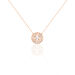Collier Weena Or Rose Oxyde De Zirconium - Colliers Femme | Histoire d’Or