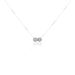 Collier Or Blanc Chlotildane Diamants - Colliers Femme | Histoire d’Or