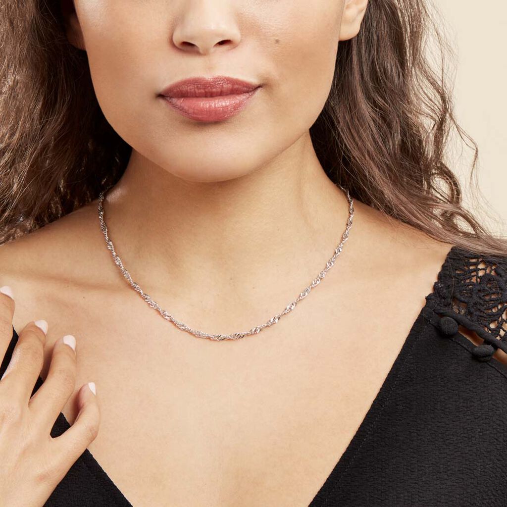 Collier Argent Niamet - Colliers fantaisie Femme | Histoire d’Or