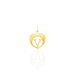 Pendentif Eudocie Coeur Lettre Or Jaune - Pendentifs Famille | Histoire d’Or