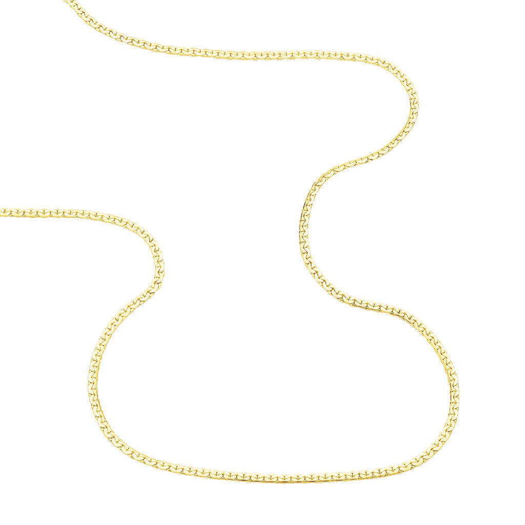 Collier Ivy Maille Haricot Or Jaune - Chaines Femme | Histoire d&rsquo;Or