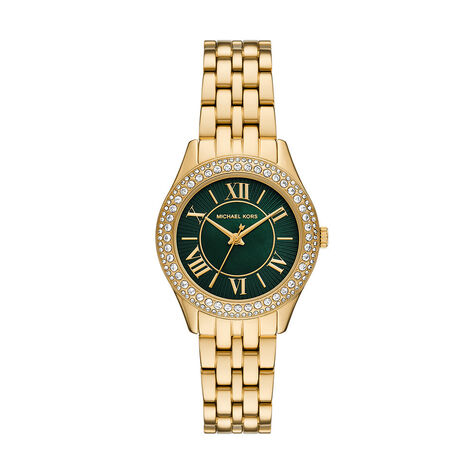 Montre Michael Kors Harlowe Vert - Montres Femme | Histoire d&rsquo;Or