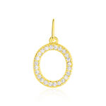 Pendentif Lettre O Or Jaune Oxyde - Pendentifs Famille | Histoire d&rsquo;Or