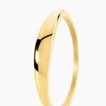 Bague Zelpha Acier Jaune - Bagues fantaisie Femme | Histoire d&rsquo;Or