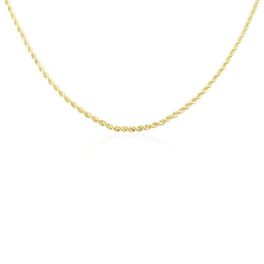 Collier Or Jaune Jerry - Chaines Femme | Histoire d’Or