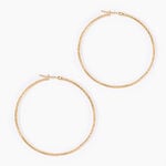 Cr&eacute;oles Anusha Plaqu&eacute; Or Jaune - Boucles d'oreilles cr&eacute;oles Femme | Histoire d&rsquo;Or