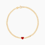 Bracelet Sweetheart Or Jaune - F&ecirc;te des m&egrave;res Femme | Histoire d&rsquo;Or