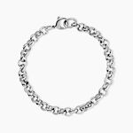 Bracelet Dionyse Acier Blanc - Bijoux sans pierre Femme | Histoire d&rsquo;Or