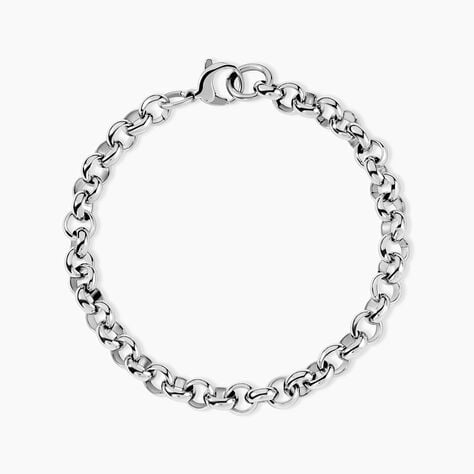 Bracelet Dionyse Acier Blanc - Bijoux sans pierre Femme | Histoire d&rsquo;Or
