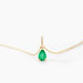 Collier Goutte Or Jaune Emeraude - Colliers Femme | Histoire d’Or