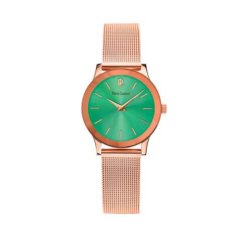 Montre Pierre Lannier Week End Ligne Pure Vert - Montres Femme | Histoire d&rsquo;Or