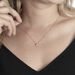 Collier Jannea Argent Rose Oxyde De Zirconium - Colliers fantaisie Femme | Histoire d’Or