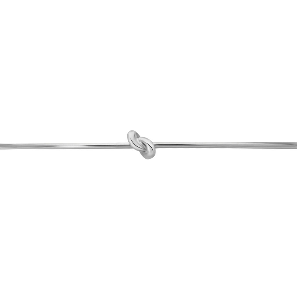Jonc Argent Blanc Ania - Bracelets fantaisie Femme | Histoire d’Or