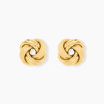 Boucles D'Oreilles Puces Gereon Or Jaune - Clous d'oreilles Femme | Histoire d&rsquo;Or