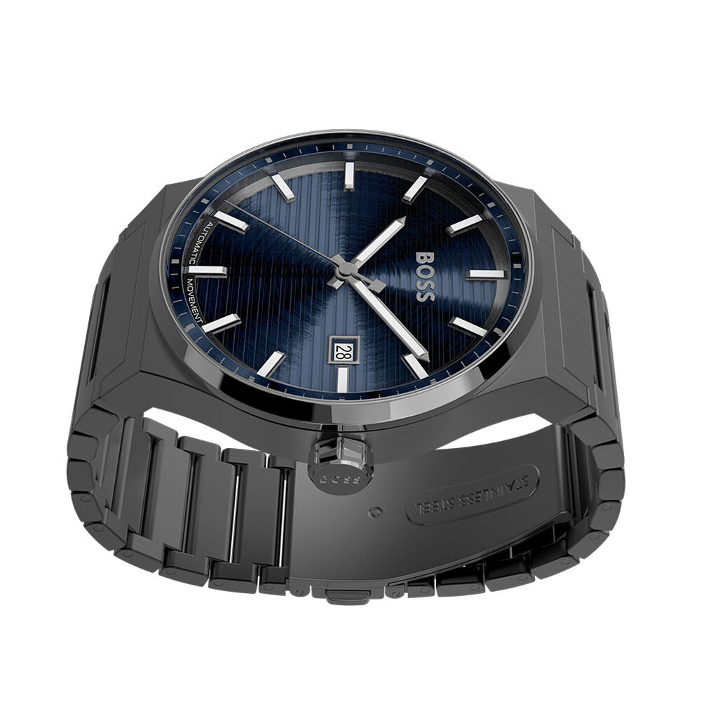 Montre Boss Candor Auto Bleu - Montres Homme | Histoire d’Or