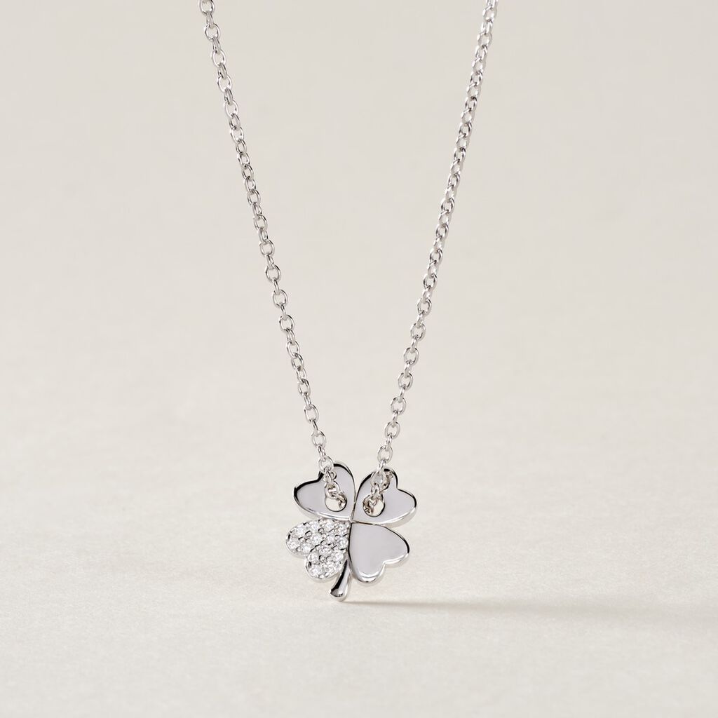 Collier Argent Tancrede Oxydes De Zirconium - Colliers fantaisie Femme | Histoire d’Or