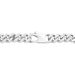 Bracelet Identité Adoline Acier Blanc Diamant - Gourmettes Homme | Histoire d’Or