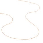 Cha&icirc;ne Igoa Maille For&ccedil;at Diamantee Or Rose - Chaines Femme | Histoire d&rsquo;Or