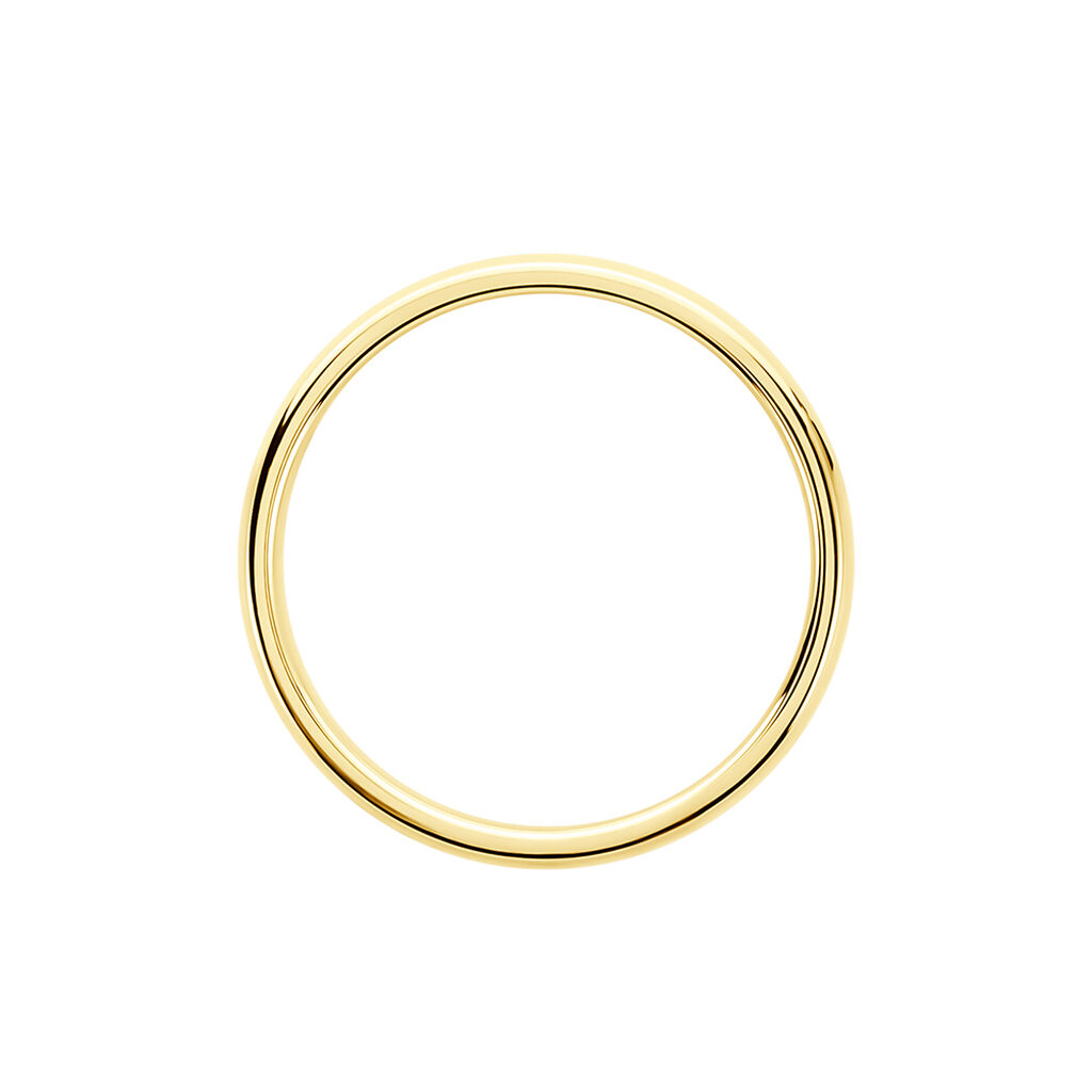 Alliance Sirona Demi Jonc Confort Or Jaune - Alliances Femme | Histoire d’Or