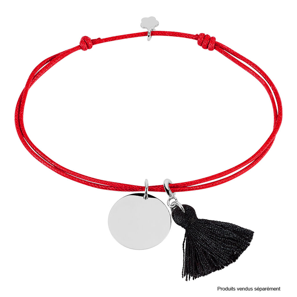 Bracelet Paula Argent Blanc - Bracelets cordon Femme | Histoire d’Or