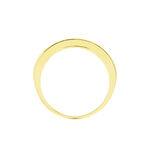 Bague Davila Or Jaune Oxyde De Zirconium - Bagues avec pierre Femme | Histoire d&rsquo;Or