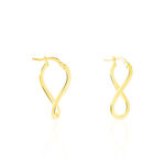 Cr&eacute;oles Hellen Or Jaune - Boucles d'oreilles cr&eacute;oles Femme | Histoire d&rsquo;Or