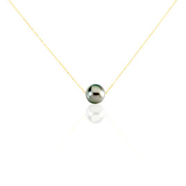 Collier Sissy Or Jaune Perle De Culture De Tahiti - Colliers Femme | Histoire d’Or