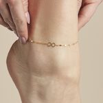 Cha&icirc;ne De Cheville Carlisa Or Jaune - Cha&icirc;nes de cheville Femme | Histoire d&rsquo;Or