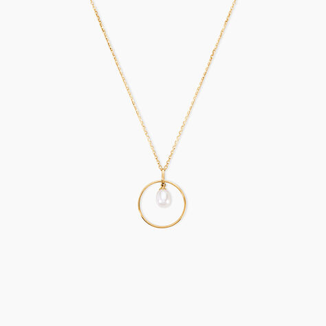 Collier Salvine Or Jaune Perle De Culture - Colliers Femme | Histoire d&rsquo;Or