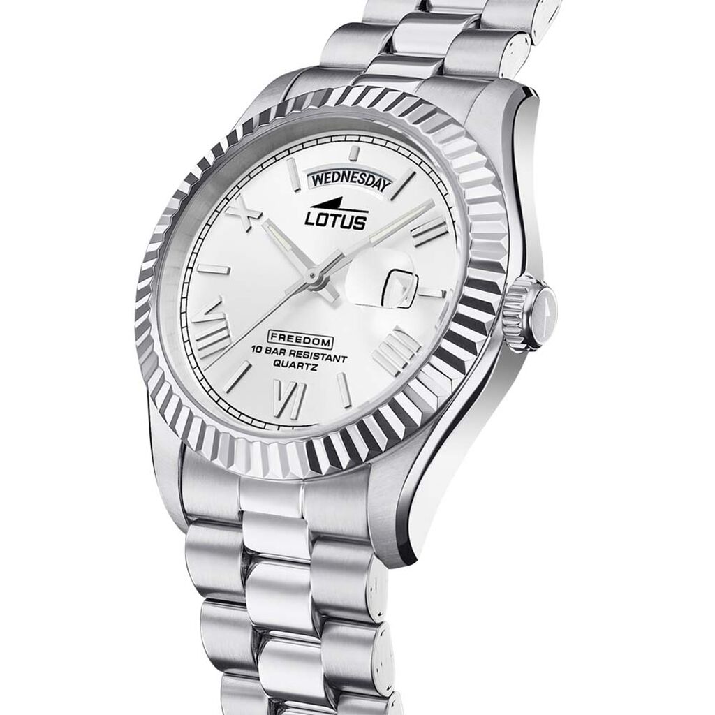 Montre Lotus Freedom Collection Argent&eacute; - Montres Homme | Histoire d&rsquo;Or