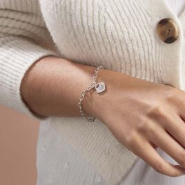 Bracelet Dorote Argent Blanc Oxyde De Zirconium - Bracelets fantaisie Femme | Histoire d’Or