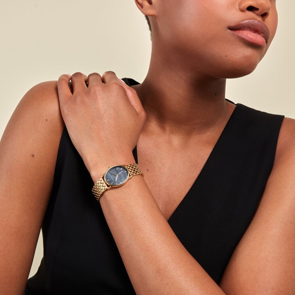 Montre Rosefield Oval Noir - Montres Femme | Histoire d’Or