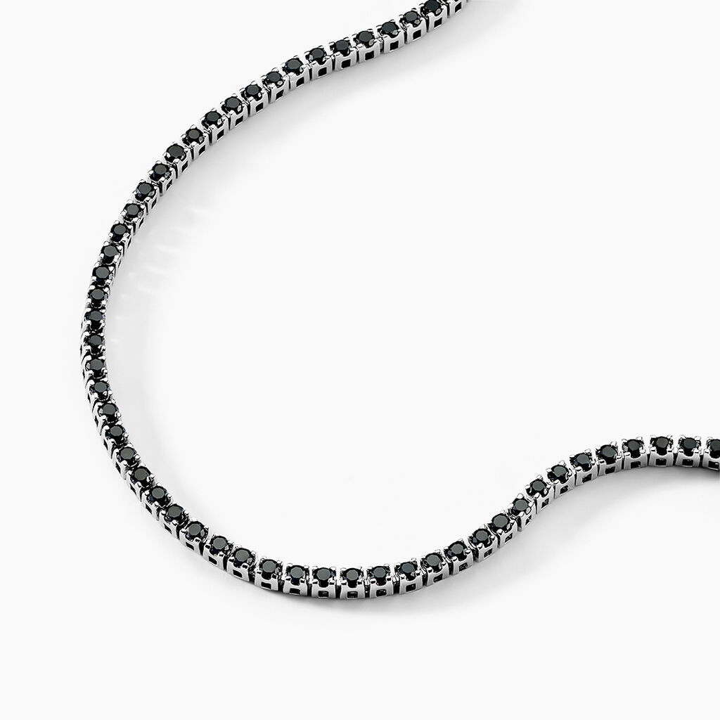 Bracelet Black Diamond Or Blanc Diamant Noirs - Bracelets Homme | Histoire d’Or
