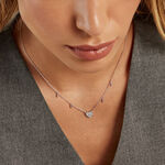 Collier Sibie Argent Blanc - Colliers fantaisie Femme | Histoire d&rsquo;Or