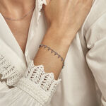 Bracelet Fancy Argent Blanc - Bracelets Femme | Histoire d&rsquo;Or