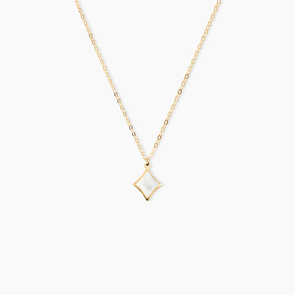 Collier Lucky Gems Or Jaune Nacre - Colliers Femme | Histoire d&rsquo;Or