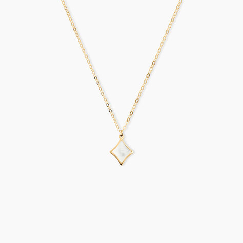 Collier Lucky Gems Or Jaune Nacre - Colliers Femme | Histoire d&rsquo;Or