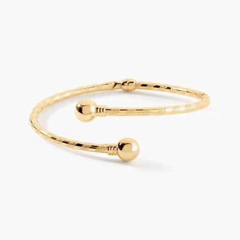 Bracelet Jonc Iwo Or Jaune - Bracelets joncs Femme | Histoire d&rsquo;Or