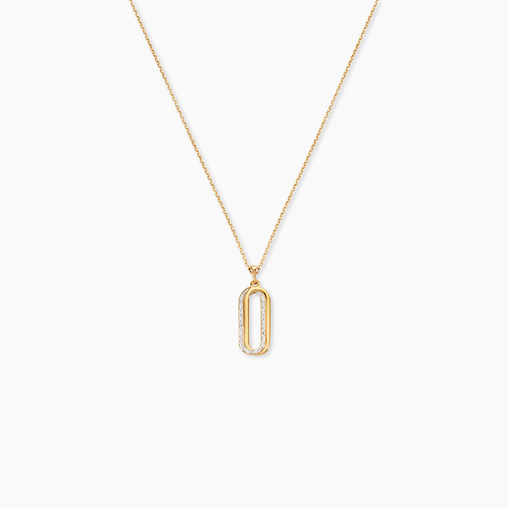 Collier Link Or Jaune - Colliers Femme | Histoire d&rsquo;Or
