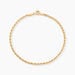 Bracelet Jerry Maille Corde Or Jaune - Bracelets chaîne Femme | Histoire d’Or