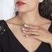 Collier Evyna Argent Blanc Oxyde De Zirconium - Colliers Etoile Femme | Histoire d’Or